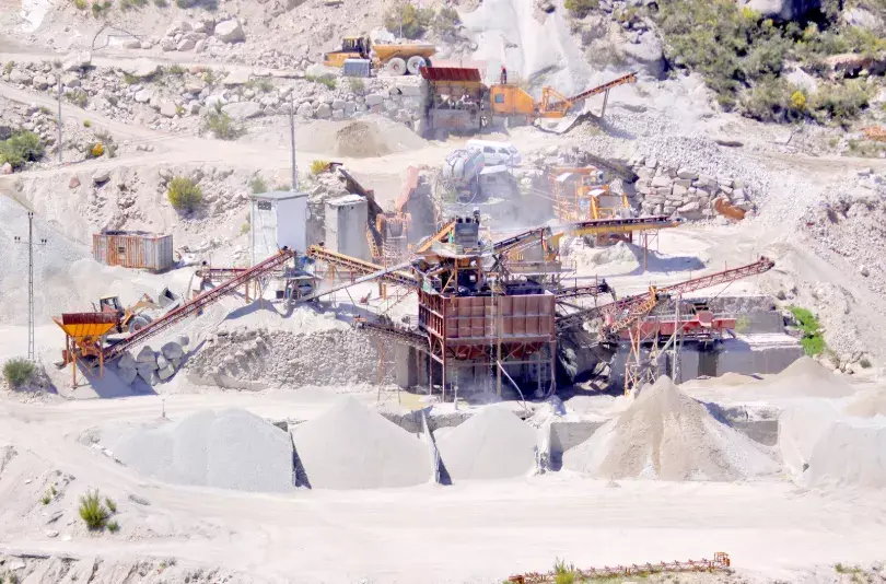 Image of A Site That Needs High-Pressure Misting Dust Management